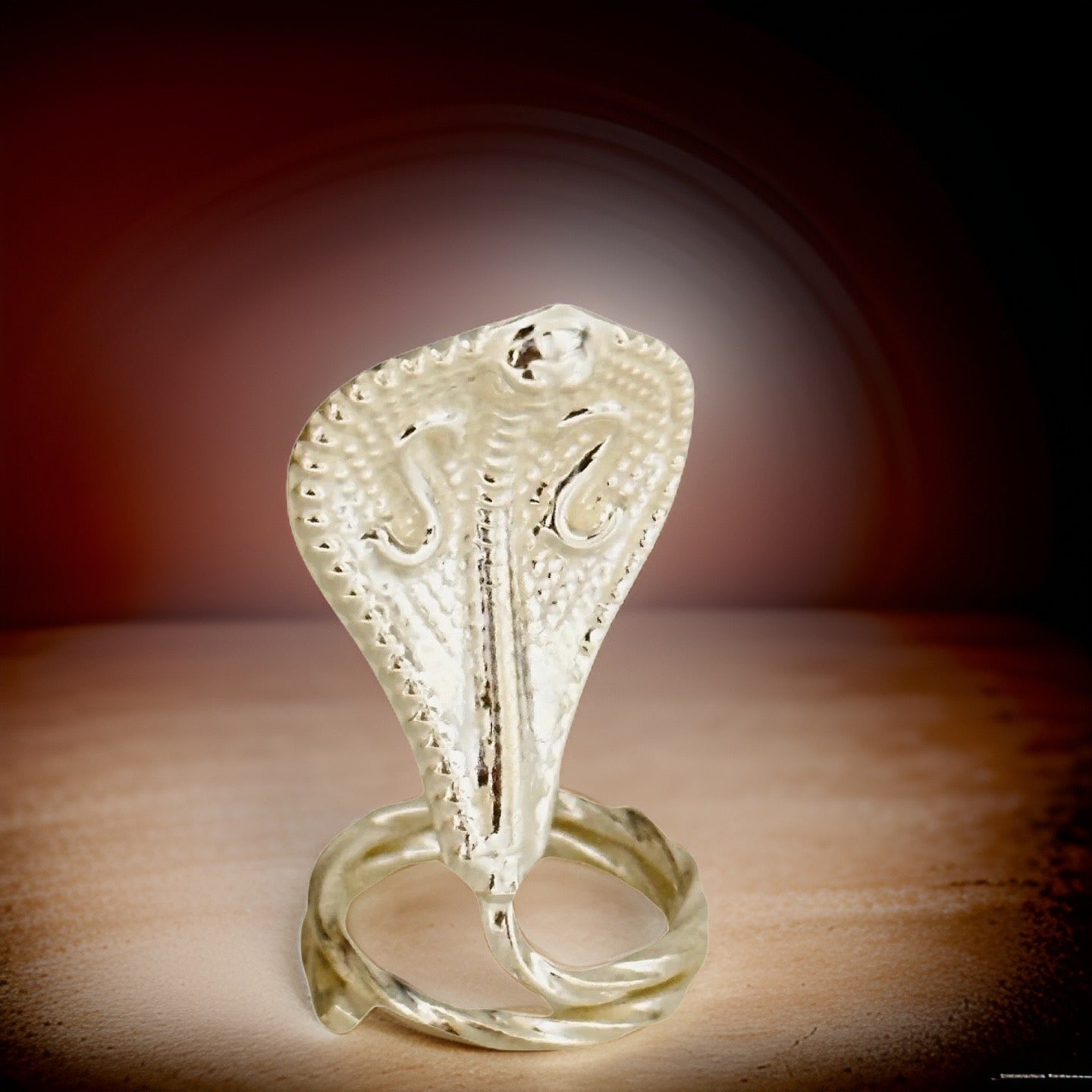 Silver Naga Idol- 1.5 Inches