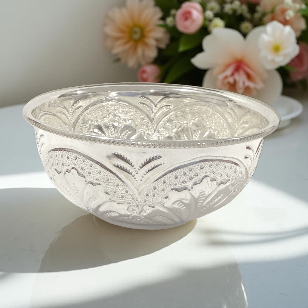 Advika 925 Silver Nakash Bowl