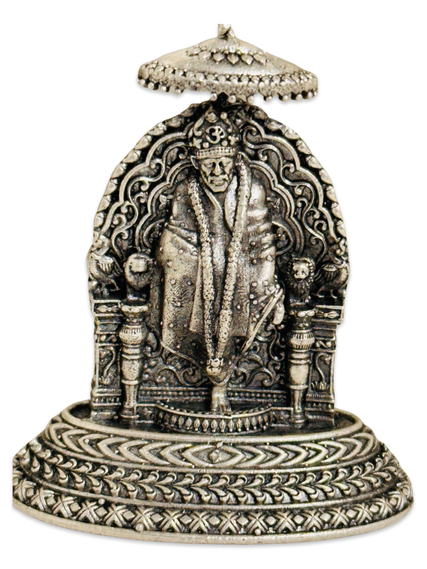 Antique Silver Sai Baba Idol