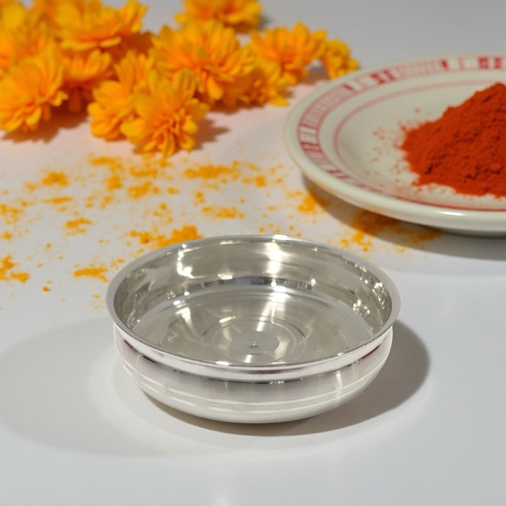 925 Silver Flat Bowl