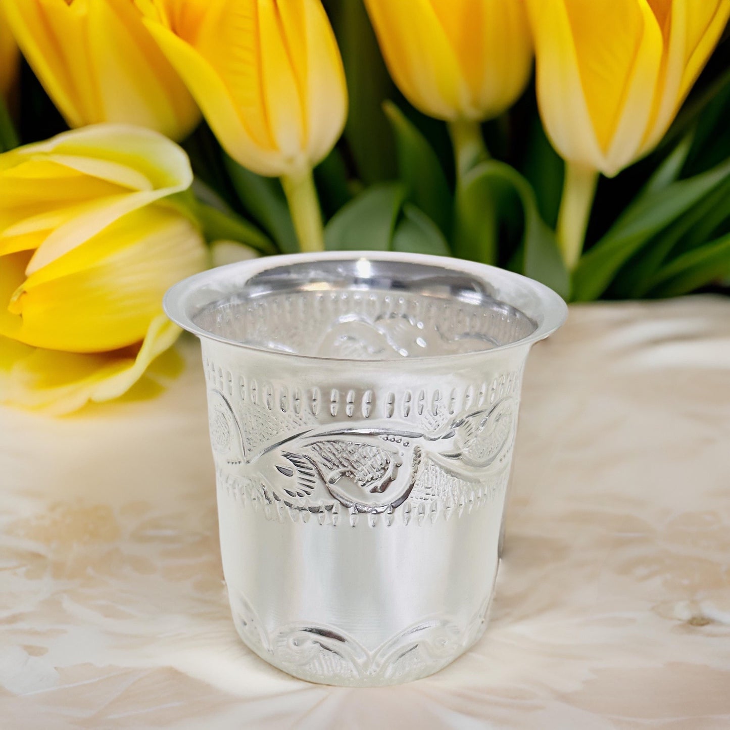 925 Silver Nakash Tumbler 2.1 Inches