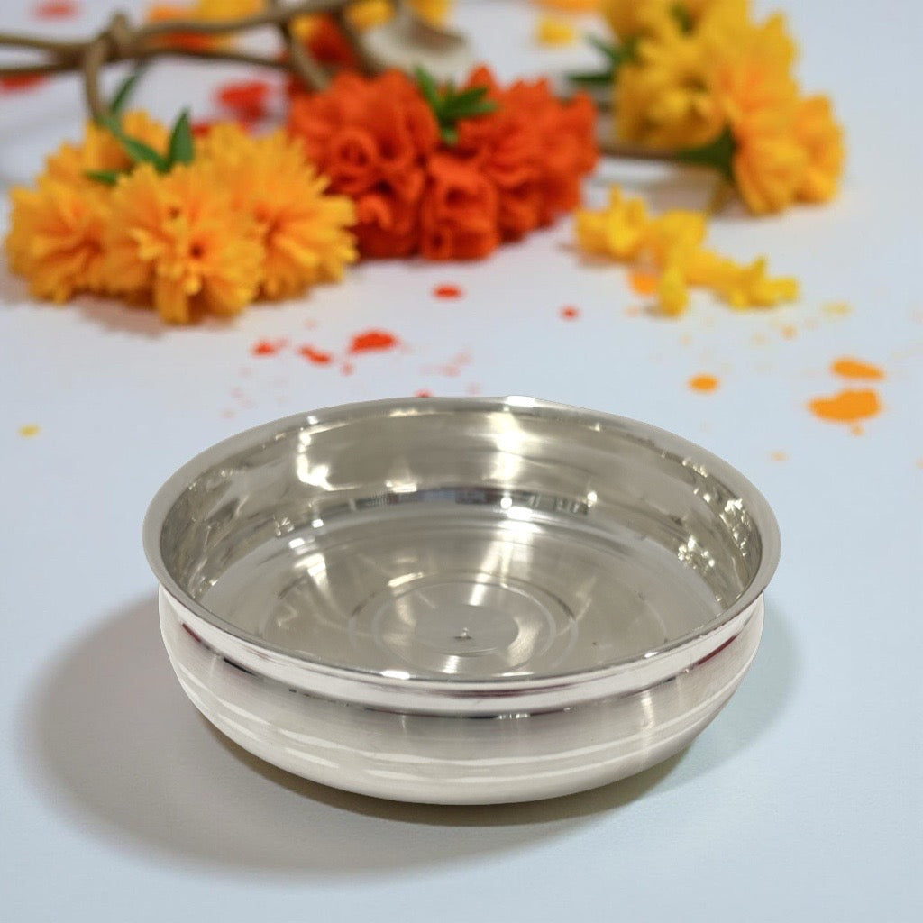 925 Silver Flat Bowl