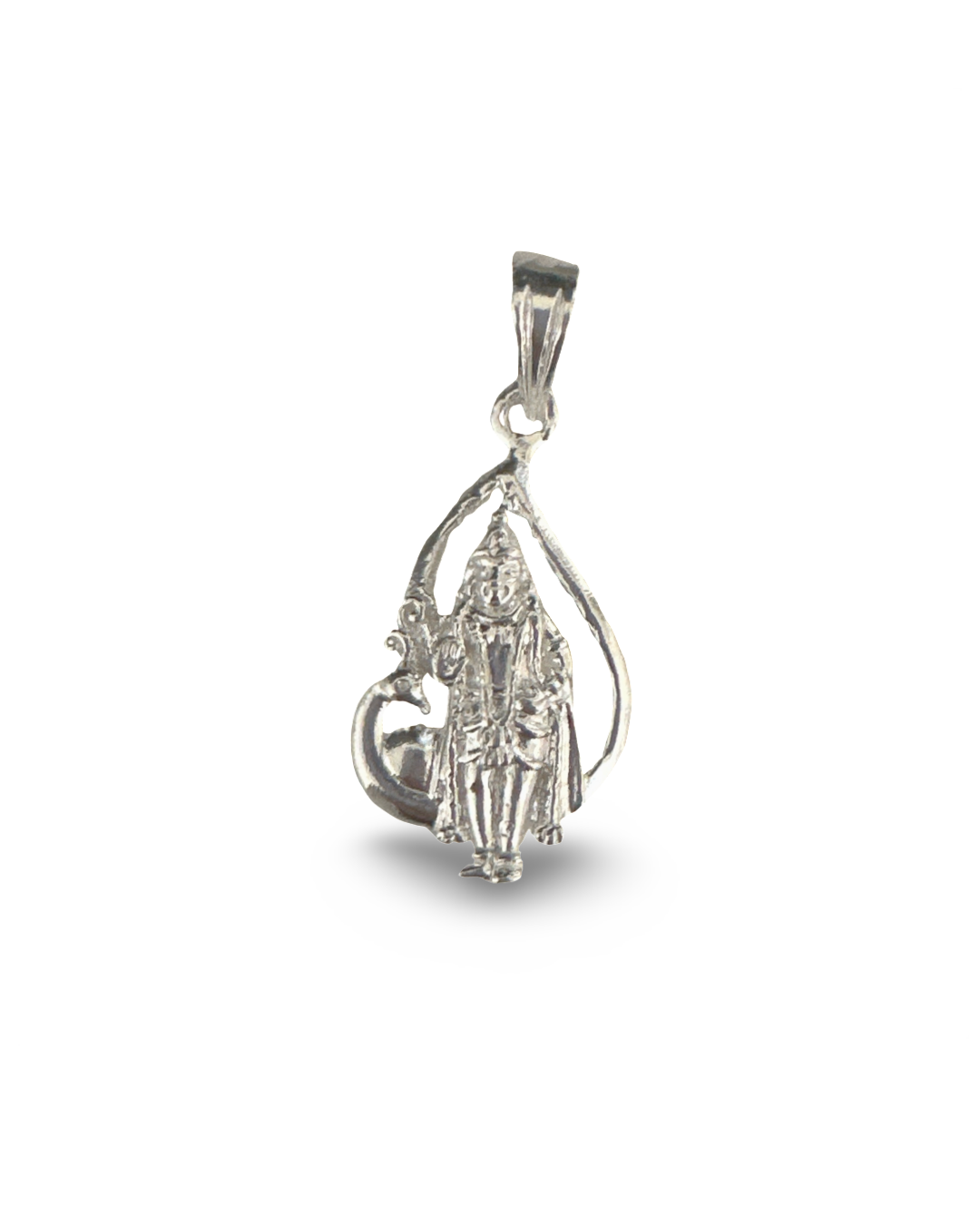 God Muruga Silver Pendnat