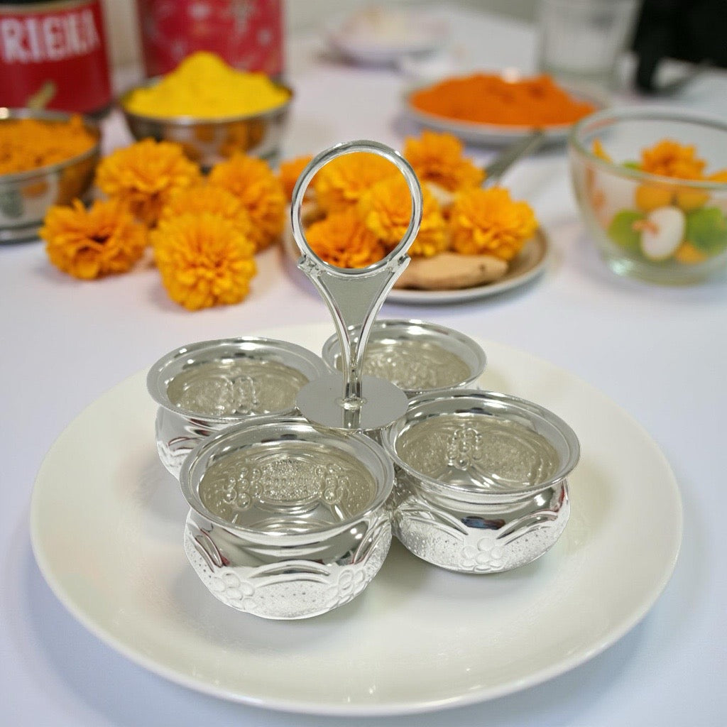 Maya 925 Silver 4 Cup Panchwala