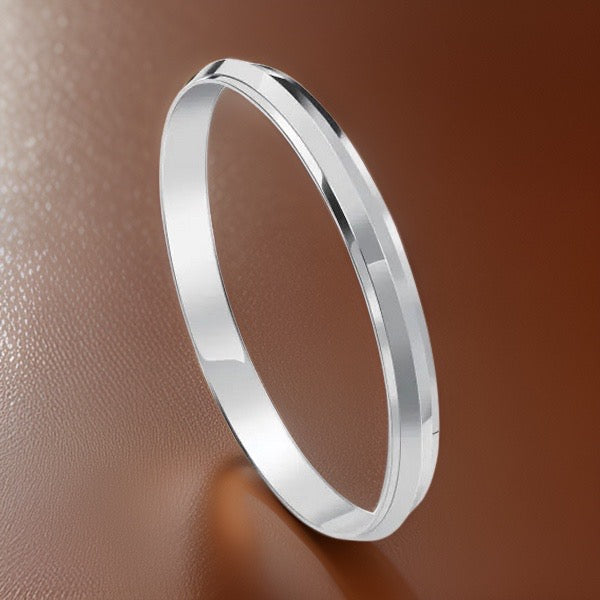 Silver Punjabi Kada Bracelet