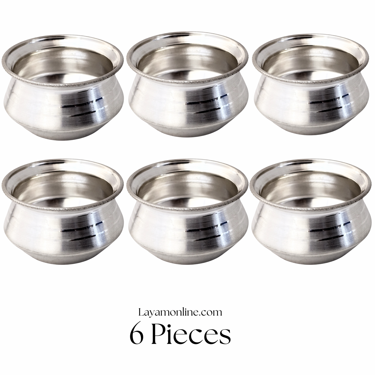 Silver Mini Bowl (6 PCs)