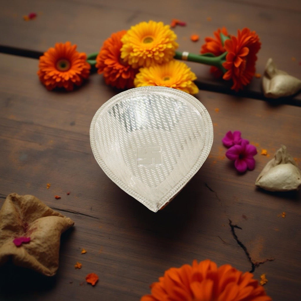 Silver Diya