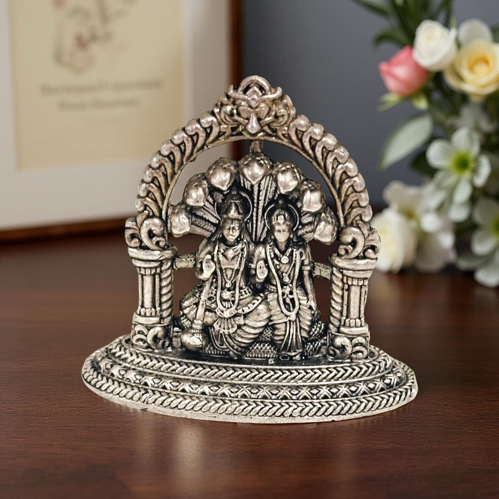 925 Silver 2D Maha Vishnu 1.4 Inch