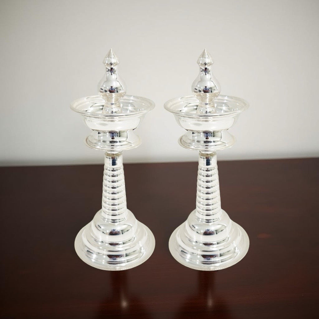 Silver Malabar Diya