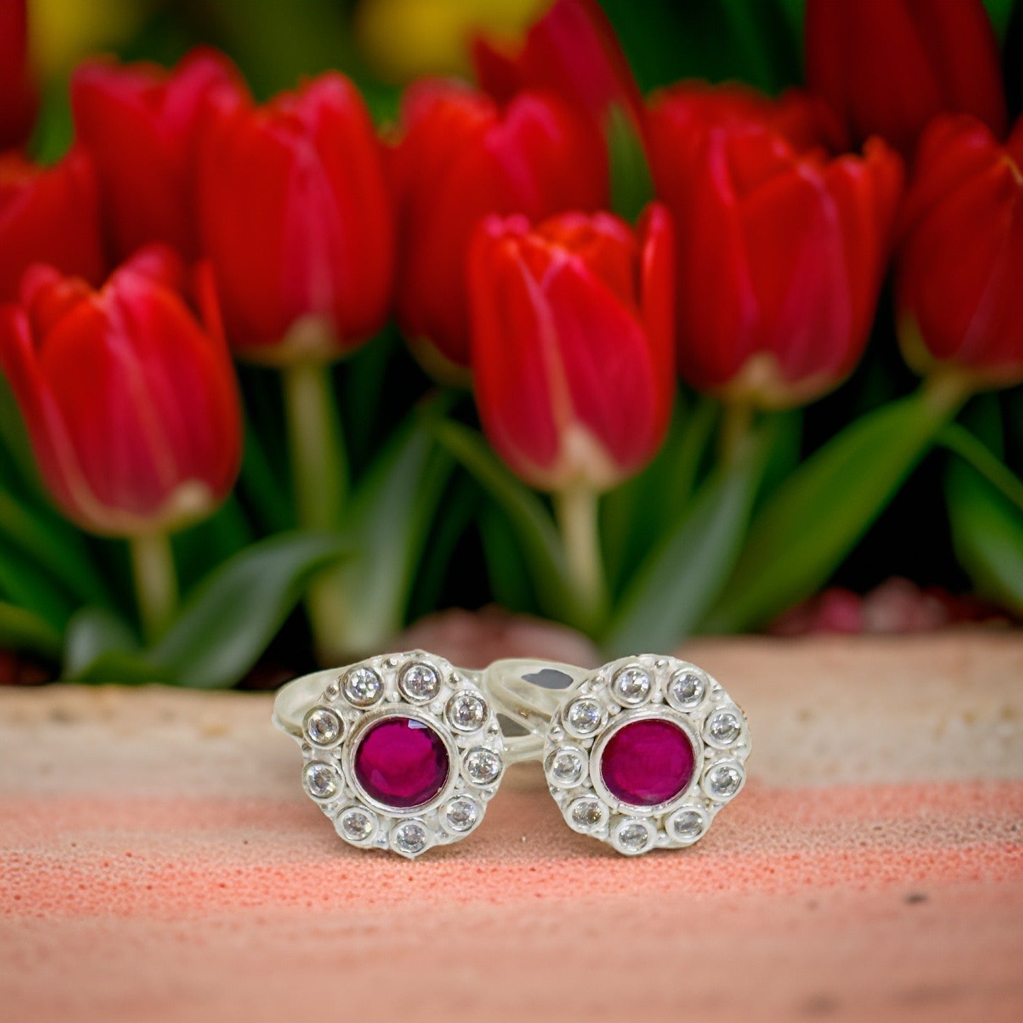 Bhavna 925 Silver Toe rings