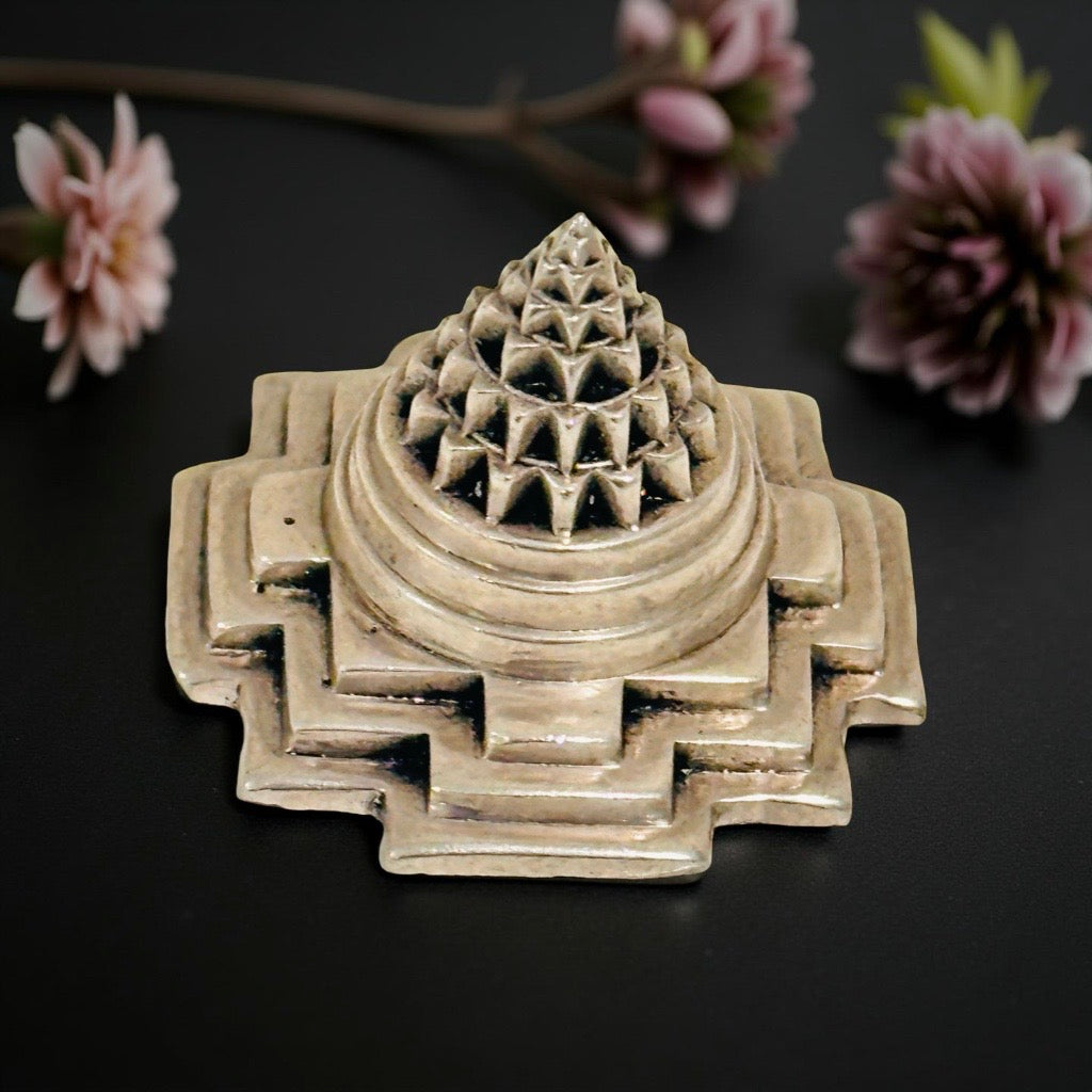 925 3D Silver Sri Chakram