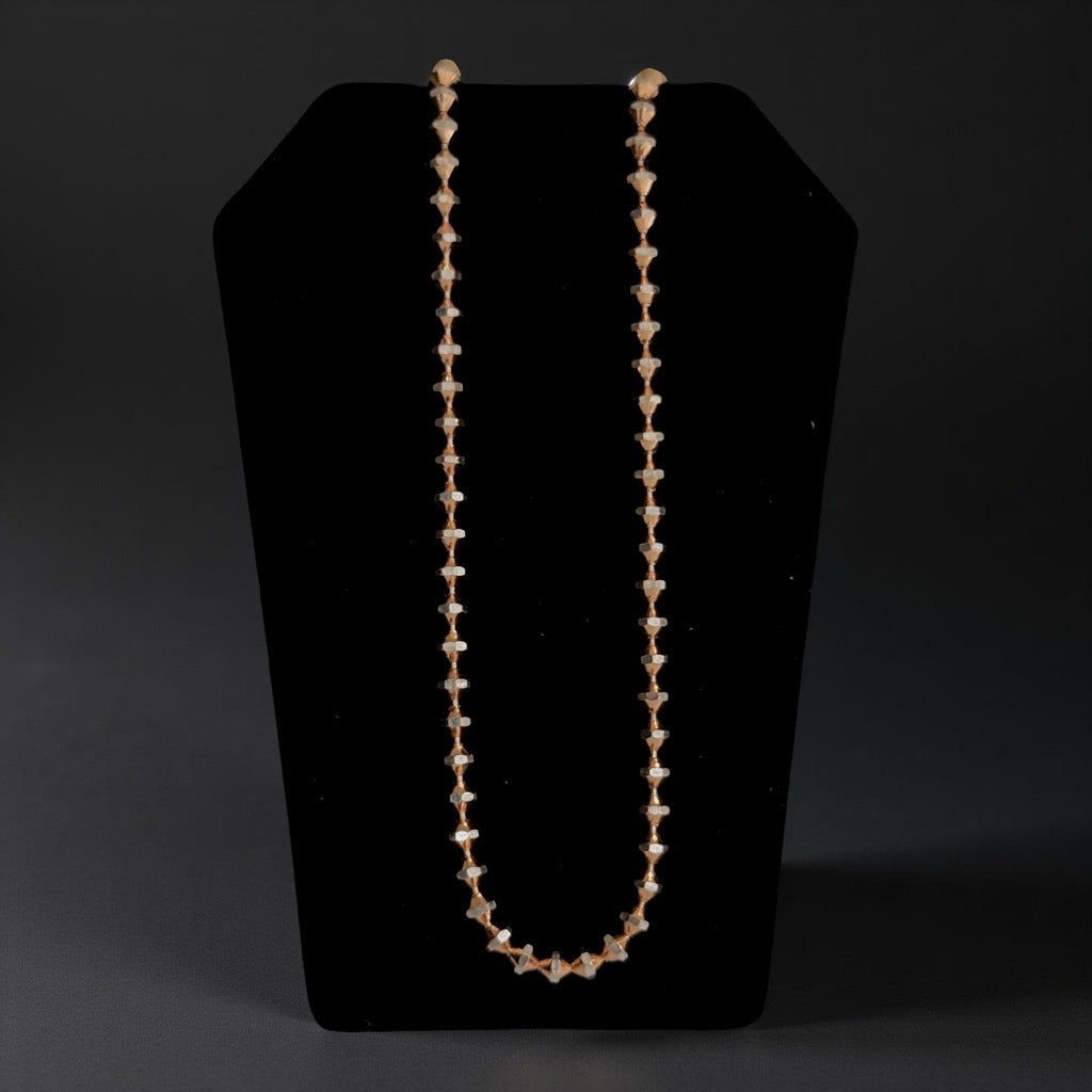 925 Silver Rose Gold Bead Chain
