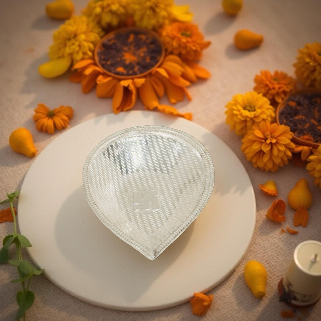 Silver Diya