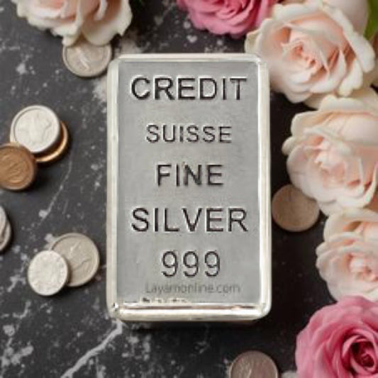 Antique 999 Fine Silver Bar Idol