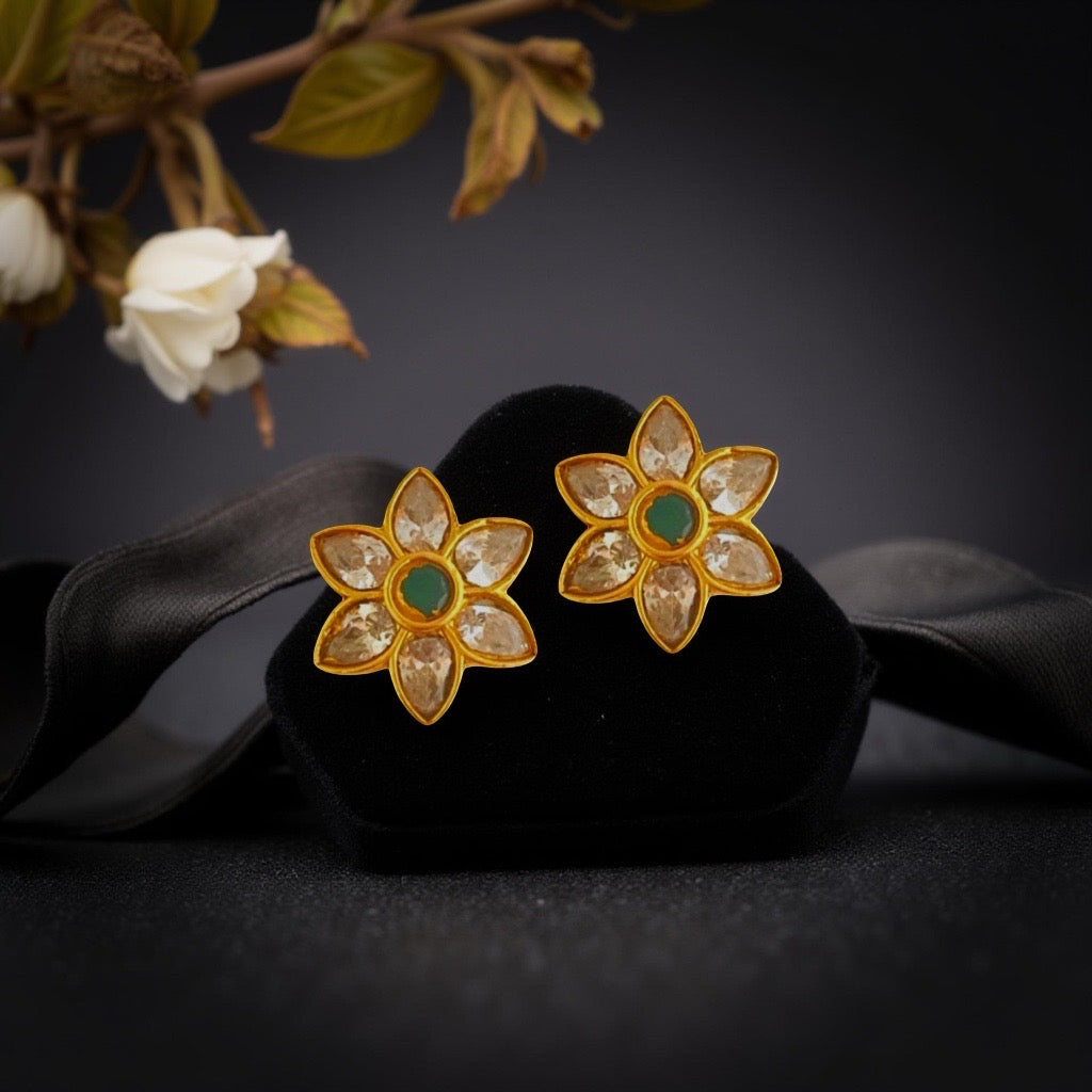 925 Silver Ruhi Earrings