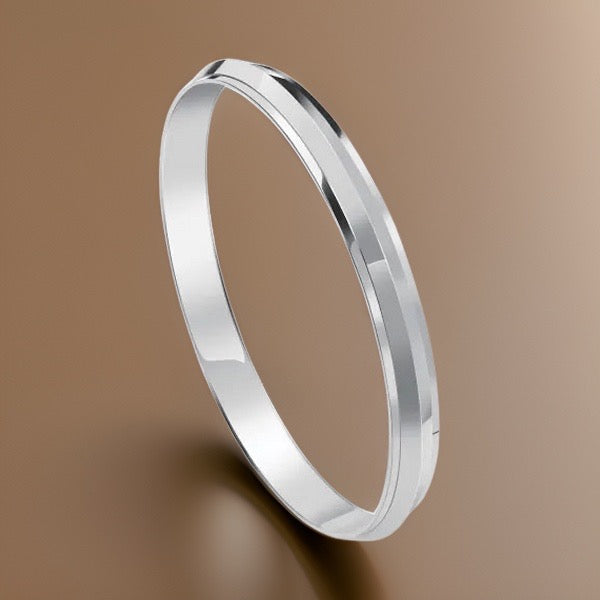 Silver Punjabi Kada Bracelet