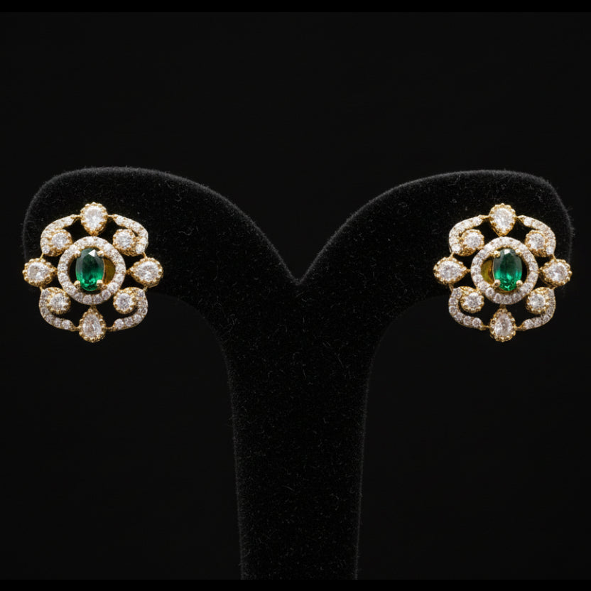 Inika Victorian Stud Earrings