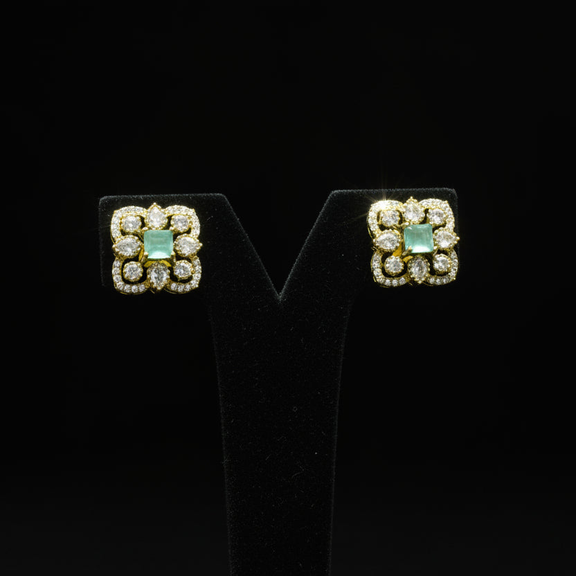 Aarohi Victorian Stud Earrings