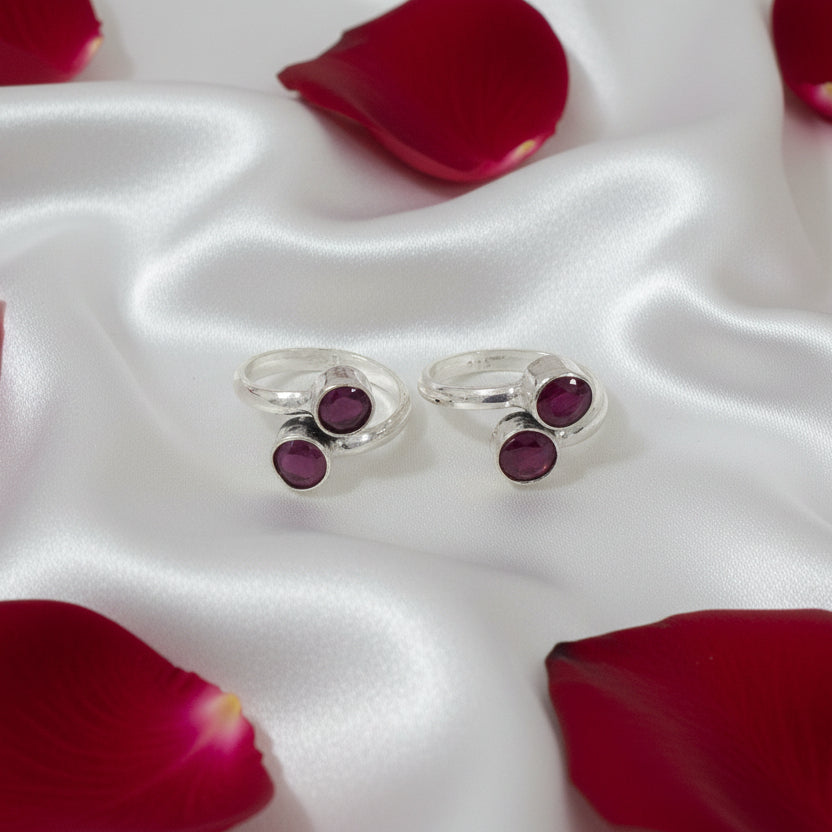 925 Antique Silver Aliya Toe rings