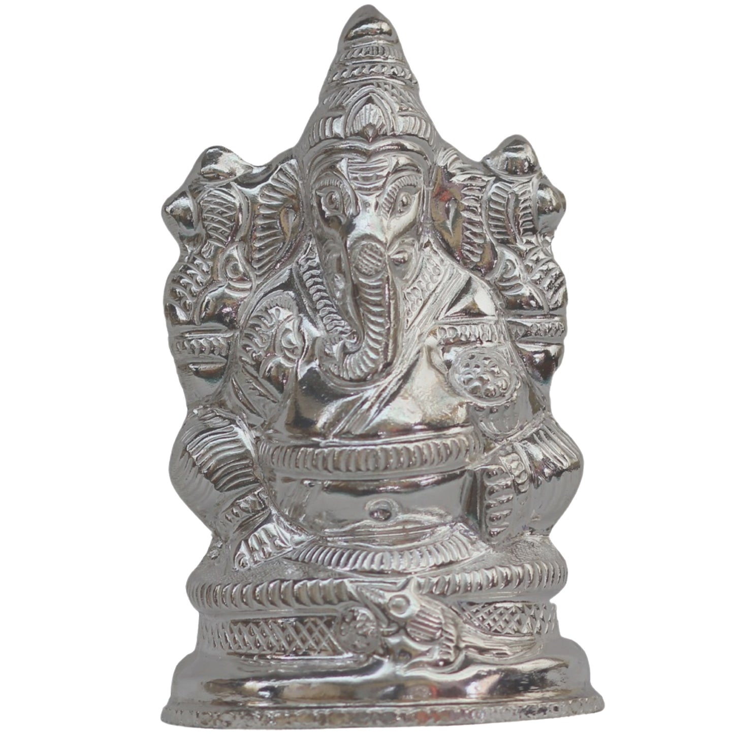 Silver Ganesh Idol