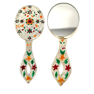 Silver Mirror Oval