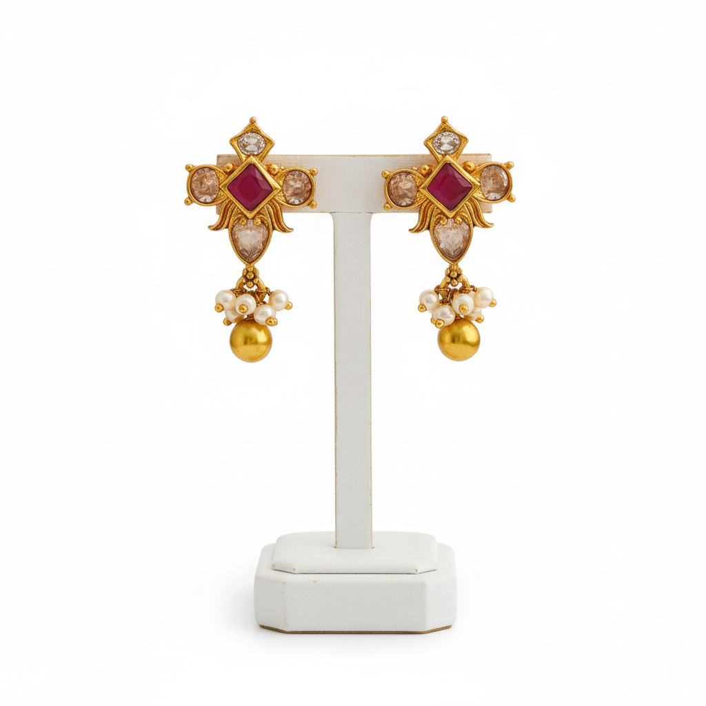 925 Silver Saumya Earrings