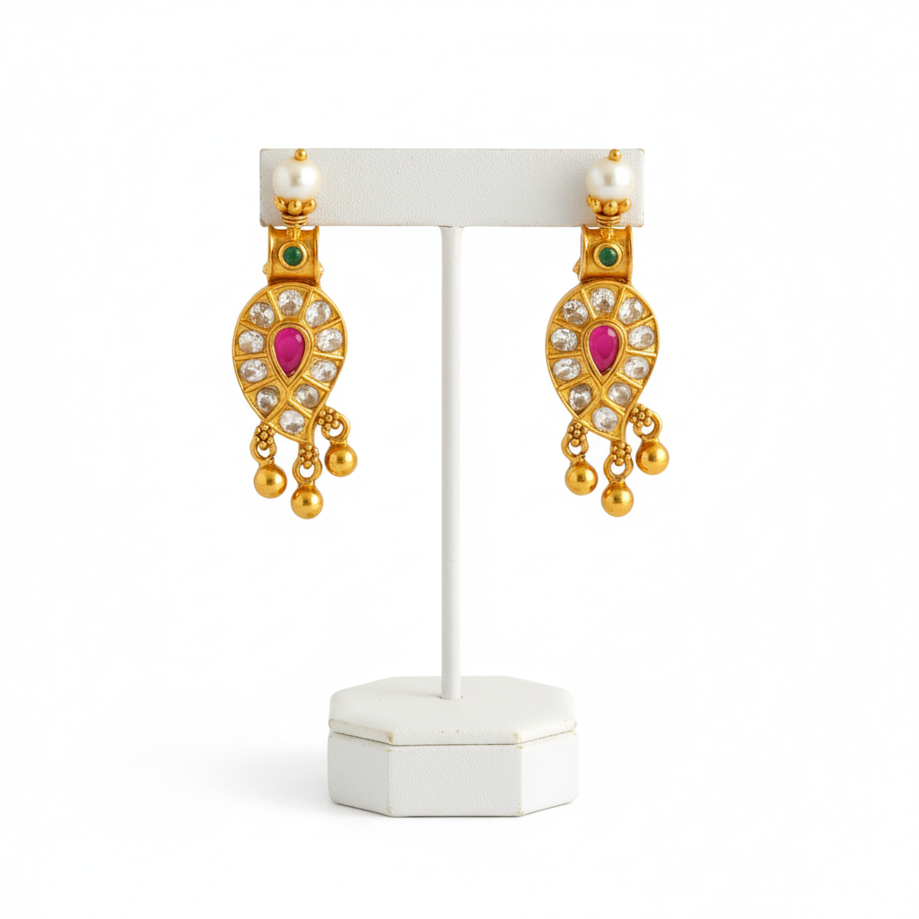 925 Silver Roja Earrings