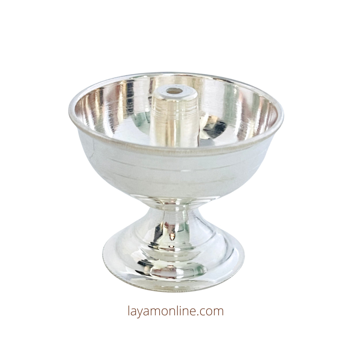 Silver Plain Single Threder Deepam