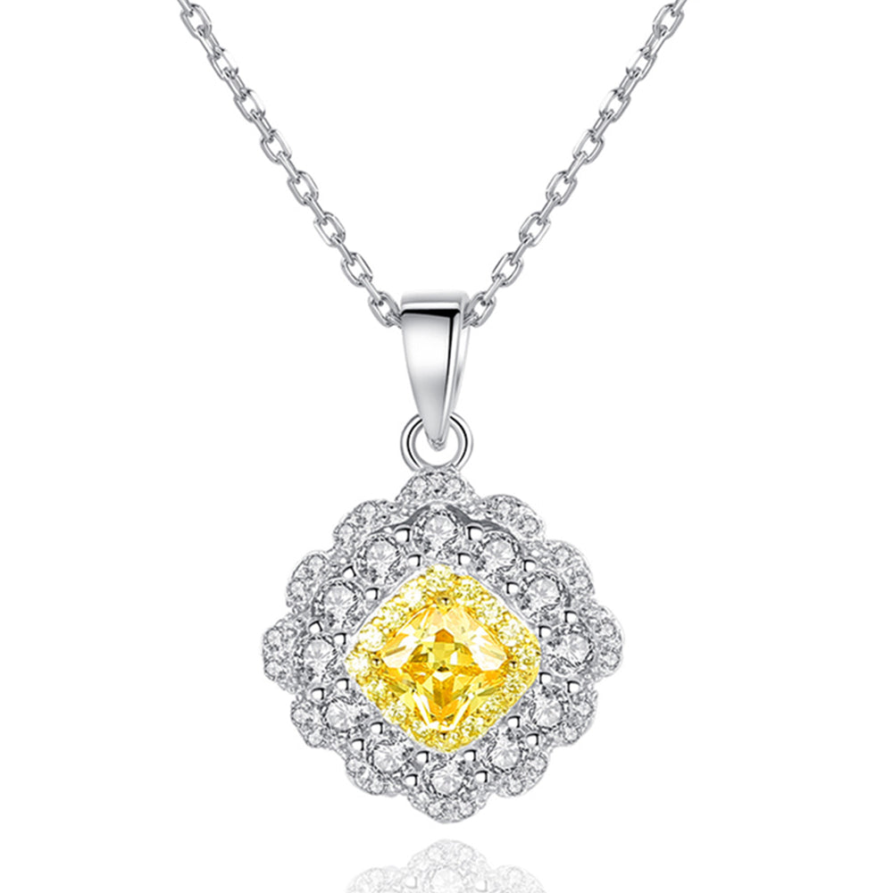Silver Lily Necklace