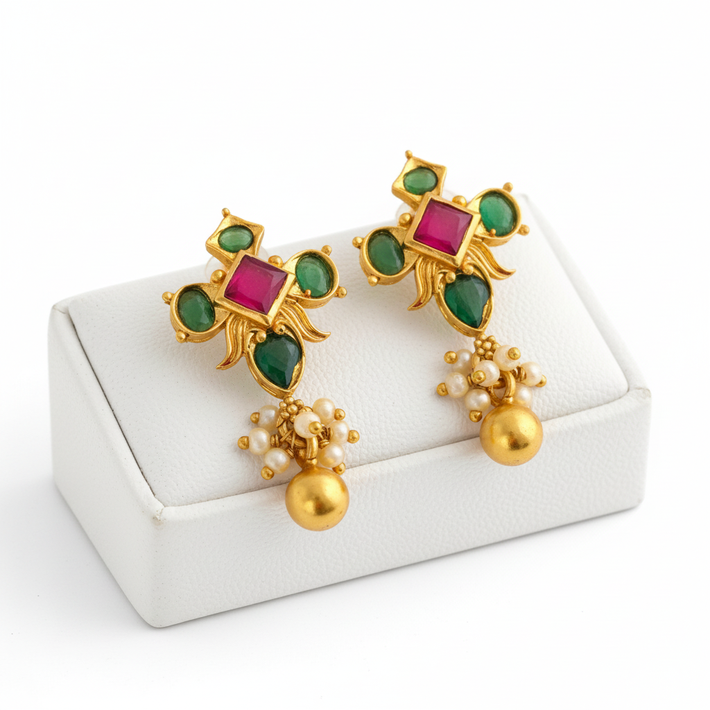 925 Silver Shivaya Earrings