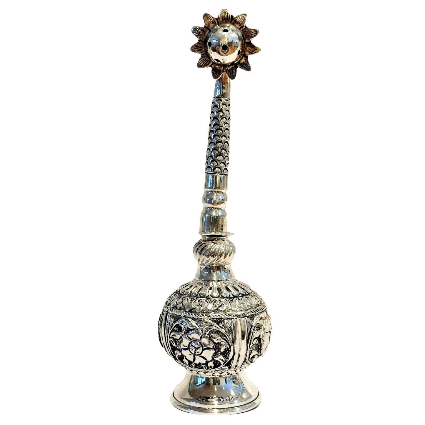 Silver rose water sprinkler