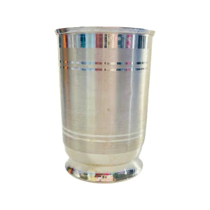 Plain Silver Tumbler-M11