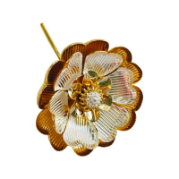 Silver Marigold Flower