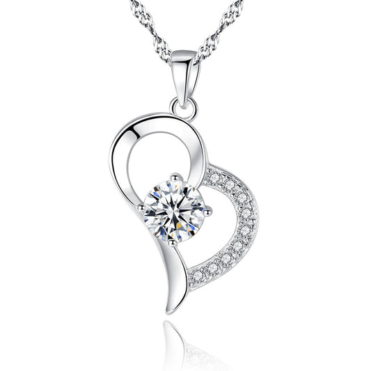 Silver Paisley Necklace
