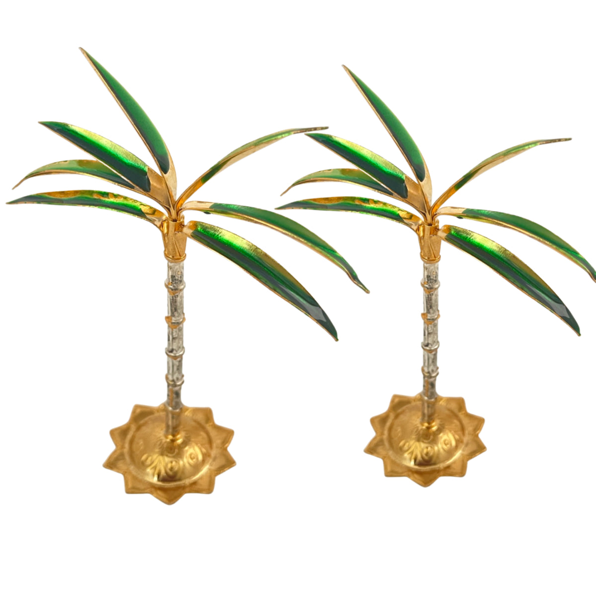 Gold plated silver sugar cane tree,Gold plated silver sugar cane tree for pooja