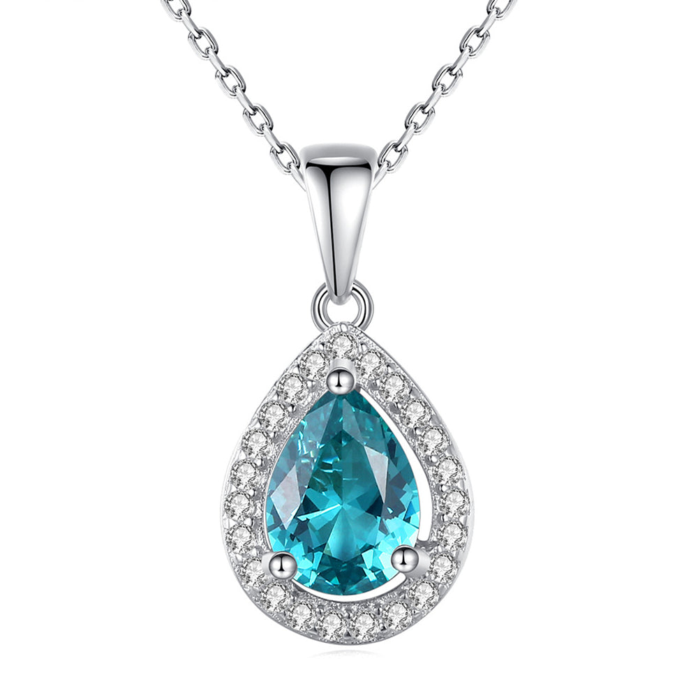 Silver Violet Necklace