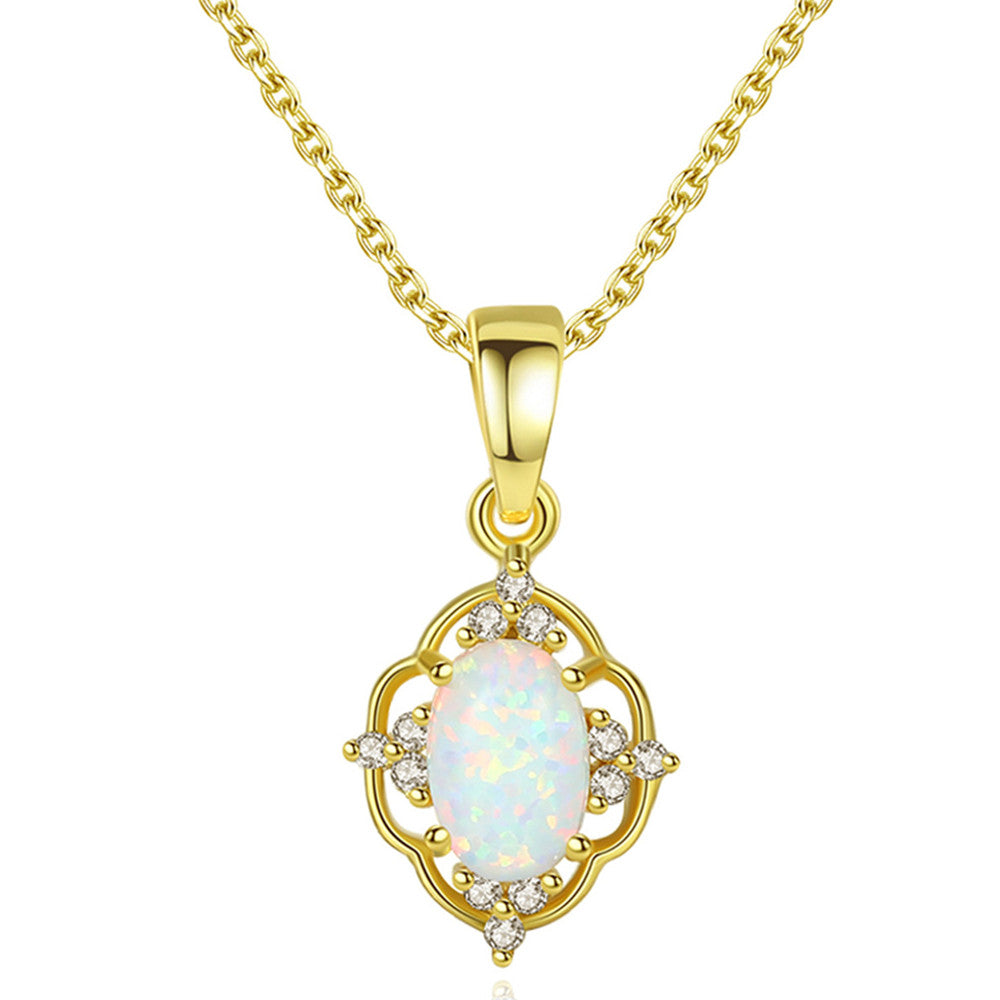 Silver Lucille Necklace