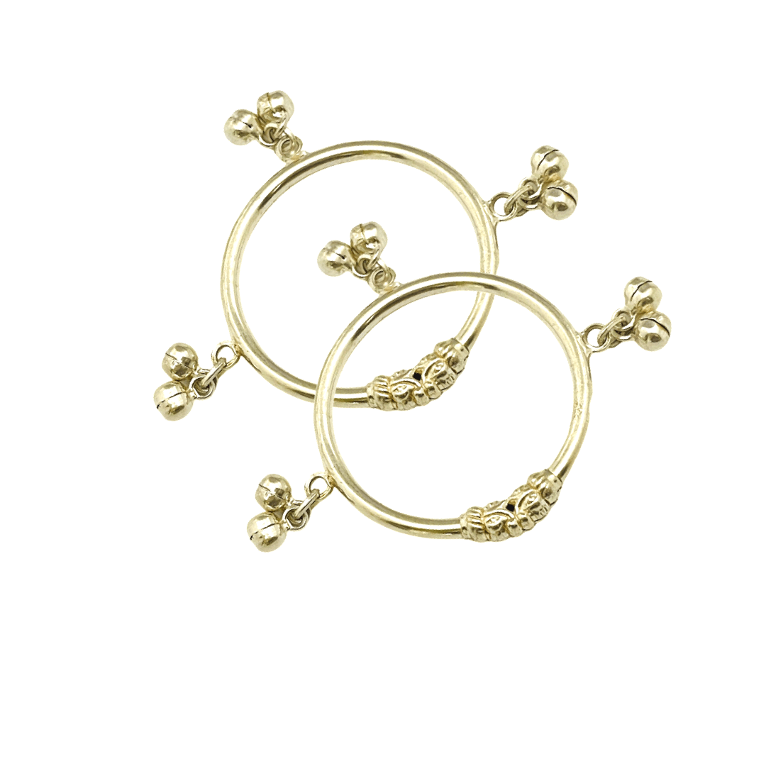 Dragon Bangle Silver Kids Lucky With Beads