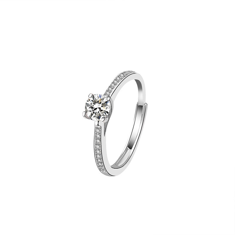 Silver Lily Ring