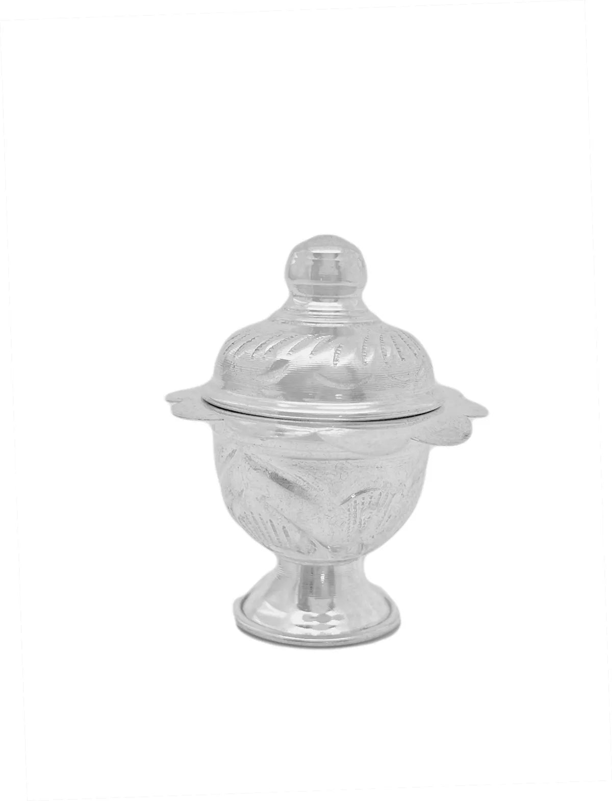 Silver Nagas KumKum Box