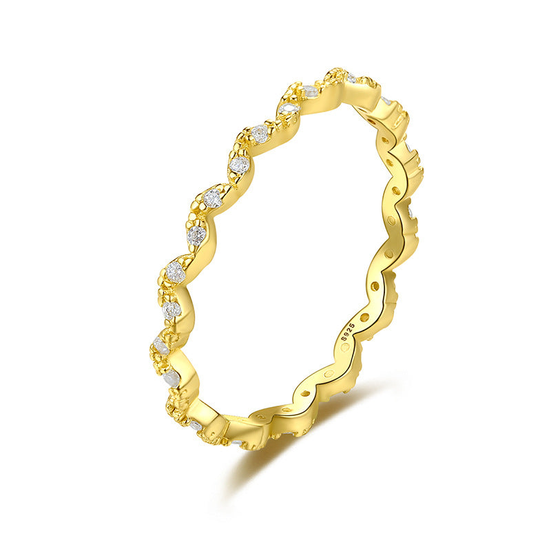 Silver Leila Ring