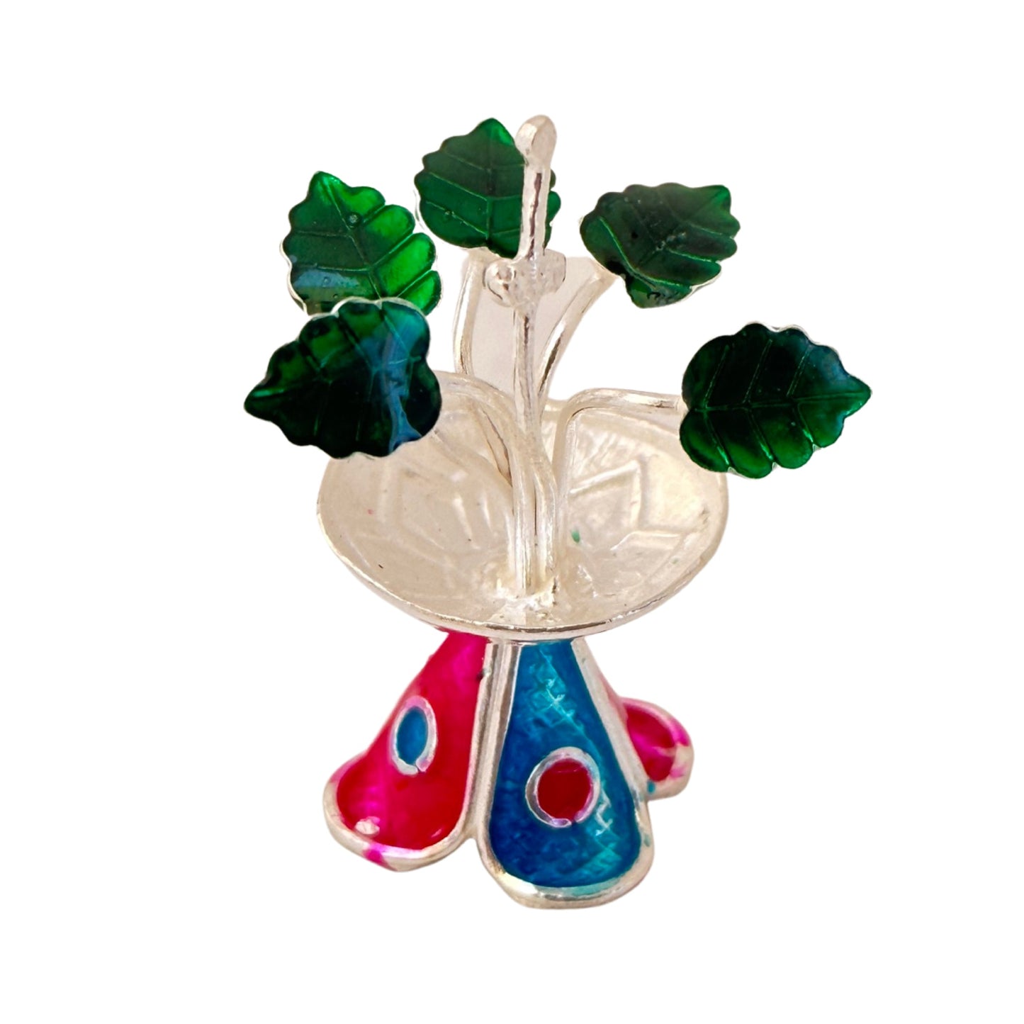 Silver Fancy tulsi plant, Silver tulsi plant for pooja room