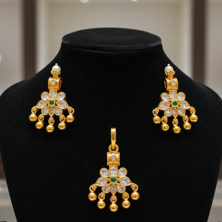 925 Silver Tanya Pendant set