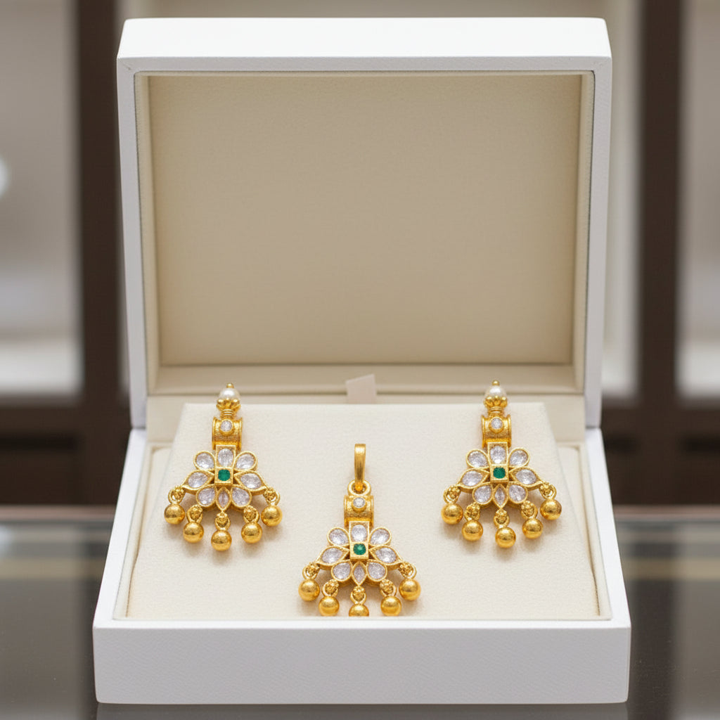 925 Silver Tanya Pendant set