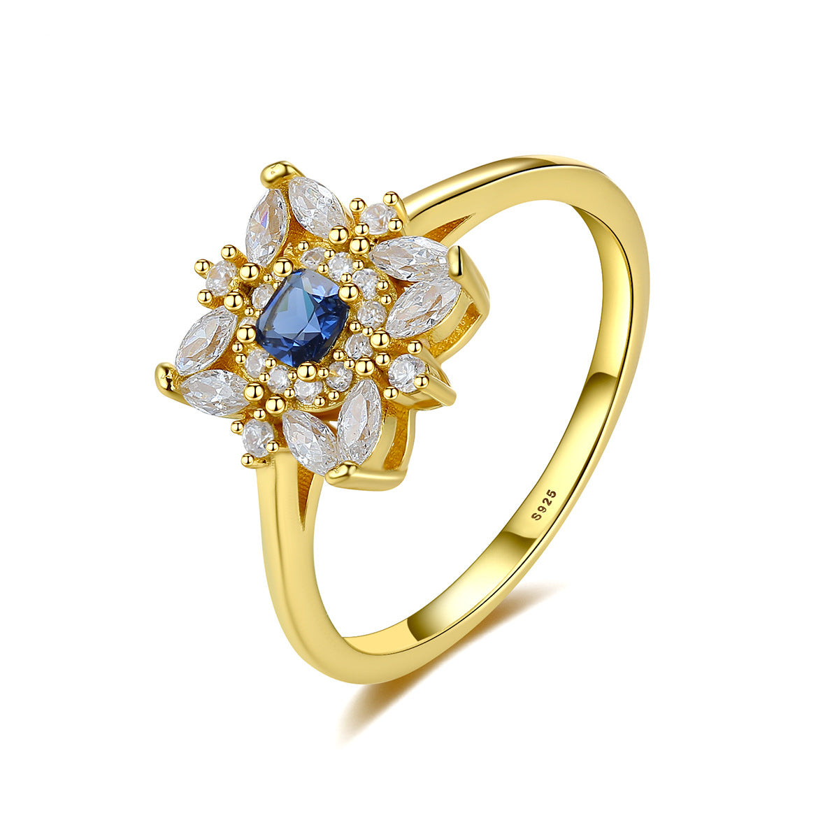 Silver Emily Ring