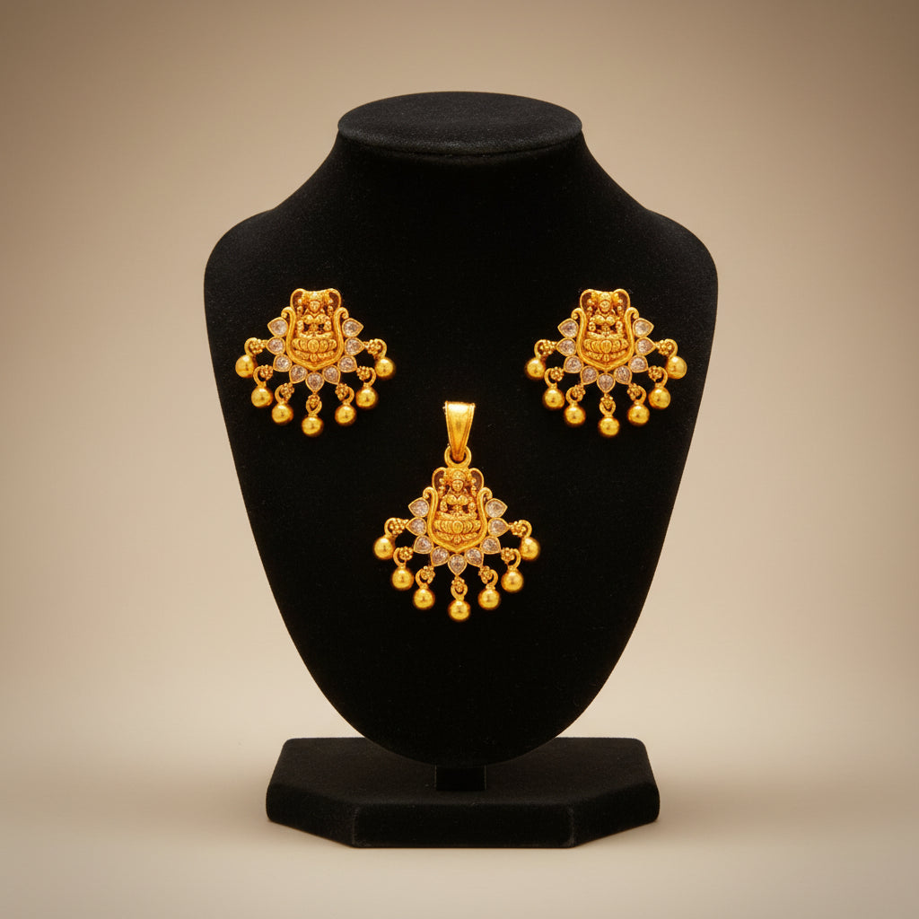 925 Silver Sanvita Pendant set