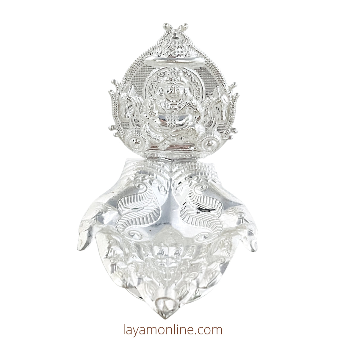Silver Kuber Hand Diya