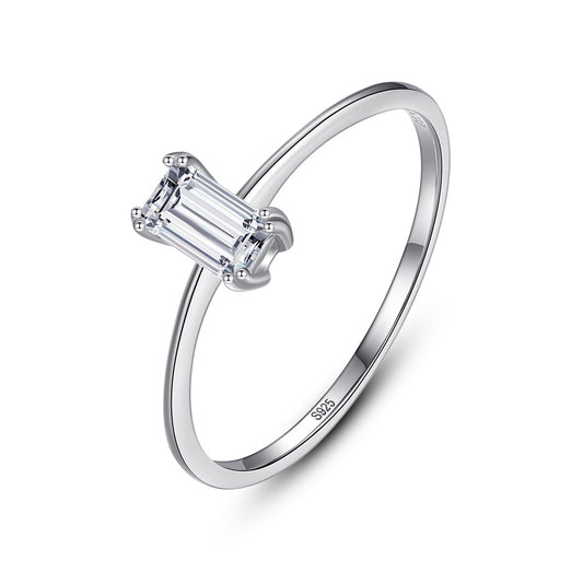Silver Aaliyah Ring