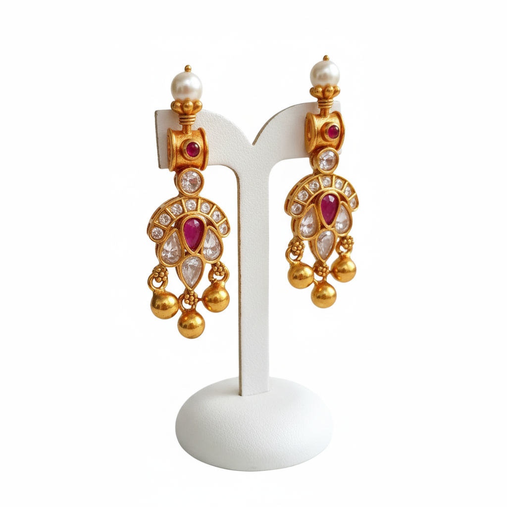 925 Silver Pritha Earrings