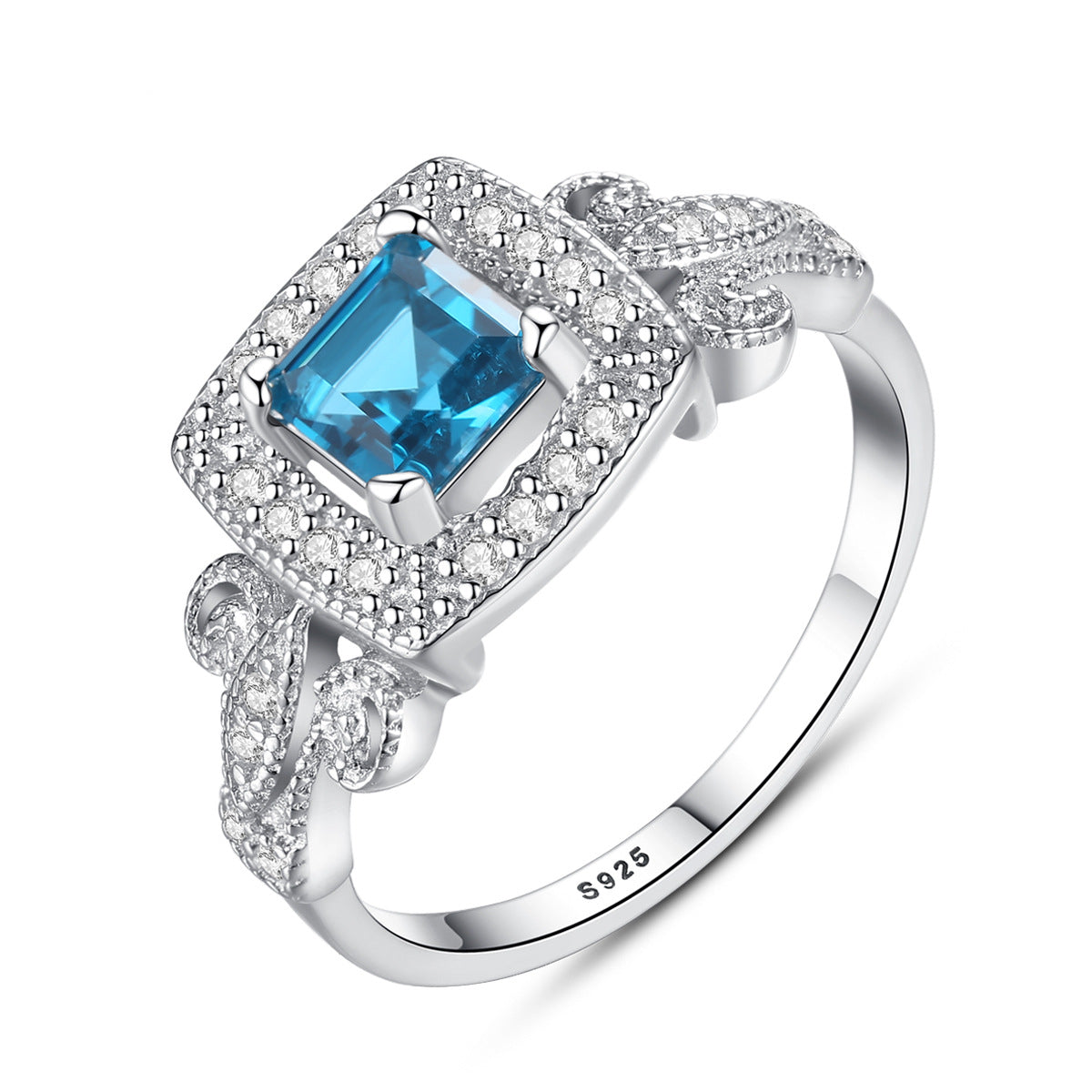 Silver Charlotte Ring